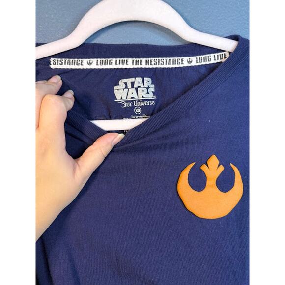Star Wars Spirit Jersey Unisex Size XS Jedi Knights Puff Lettering Resistance - Picture 5 of 9